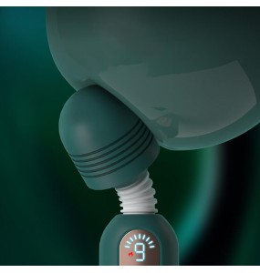 LILO - MIRO Big Head Heating AV Vibrator Wand (Chargeable - Green)